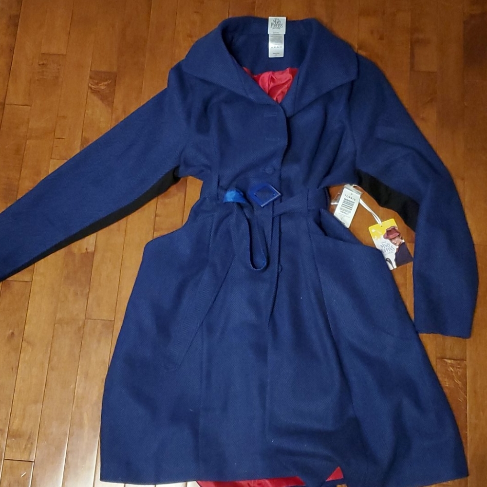 Disney Mary Poppins Blue Jacket